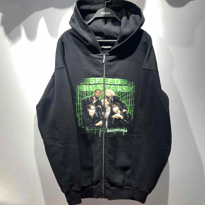 楽天市場】BALENCIAGA 19ss SPEED HUNTERS ZIP UP HOODIE 559100-TDV38  
