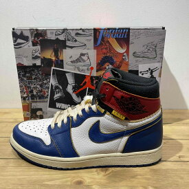 NIKE × UNION LA AIR JORDAN 1 RETRO HI NRG/UN BV1300-146 SIZE-27.5cm ナイキ ユニオン エアジョーダン 1 レトロ ハイ 心斎橋店【中古】