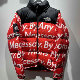 Supreme 15aw The North Face By Any Means Necessary Nuptse Jacket Sサイズ シュプリーム ノースフェイス ヌプシ ダウンジャケット 心斎橋店【中古】