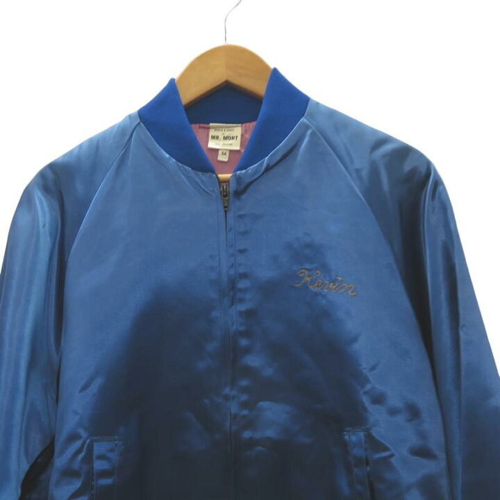 楽天市場】VINTAGE 70s Mr,Mort Bomber Jacket Size-M Acetate100 