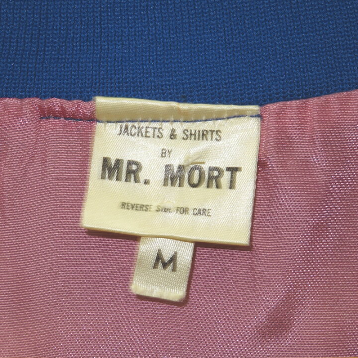 楽天市場】VINTAGE 70s Mr,Mort Bomber Jacket Size-M Acetate100 