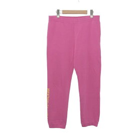 GOSHA RUBCHINSKIY LOGO SWEAT PANT PINK SIZE-M G006P011 ゴーシャラブチンスキー スウェットパンツ ピンク 大名店【中古】