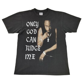 VINTAGE 00s 2PAC ONLY GOD CAN JUDGE ME TEE SIZE L ヴィンテージ トゥパック Tシャツ 大名店【中古】