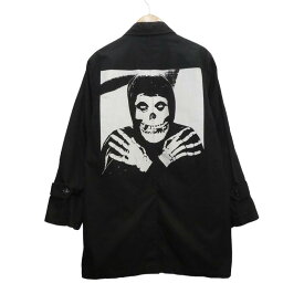 SUPREME 13ss MISFITS TRENCH COAT BLACK SIZE M シュプリーム ミスフィッツ トレンチコート ジャケット スカル ドクロ 大名店【中古】