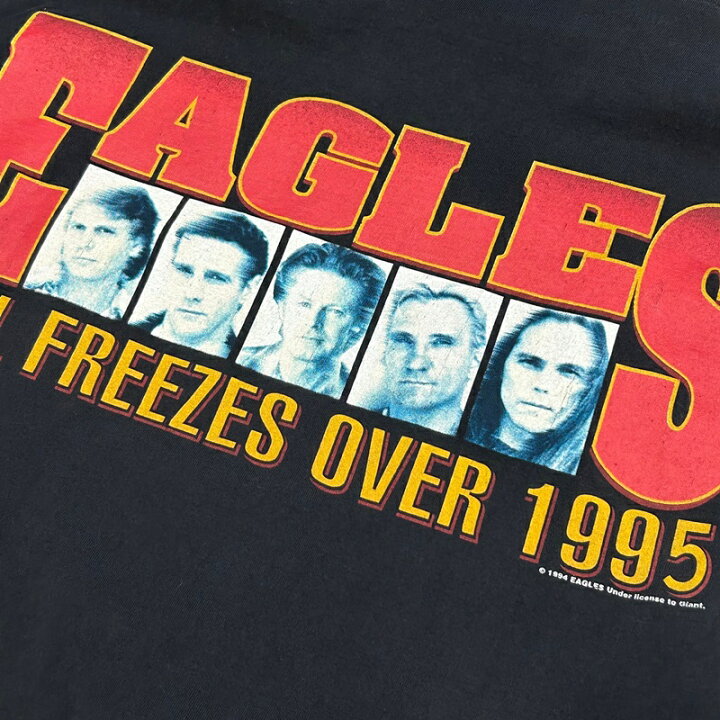 楽天市場】VINTAGE 90s EAGLES 1995 WORLD TOUR TEE SIZE XL 