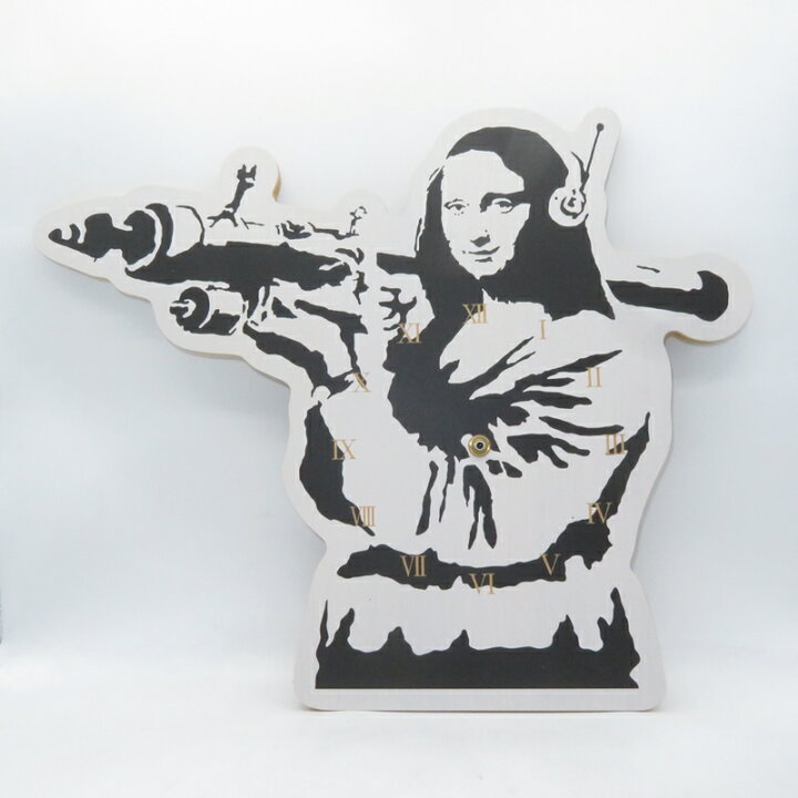 楽天市場】MEDICOM TOY Sync. BANKSY KARIMOKU WALL CLOCK メディコム 