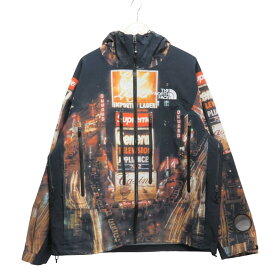 Supreme×THE NORTH FACE 22aw Taped Seam Shell Jacket Size-L NF0A82RK Times Square シュプリーム ノースフェイス テープドシーム シェル ジャケット タイムズスクエア 大名店【中古】