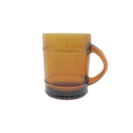 Fire-King Vintage 77～86s BARREL MUG AMBER ファイヤーキング バレルマグ アンバー マグカップ 大名店【中古】