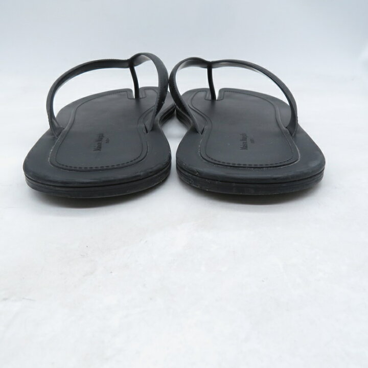 楽天市場】Maison Margiela 23ss TABI トング サンダル BLACK Size-41
