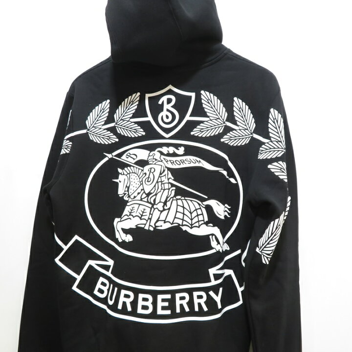 楽天市場】BURBERRY 23aw Avondale EKD Hoody Black Size-XS 