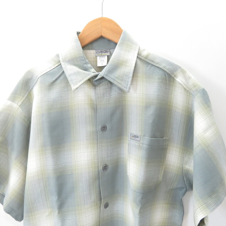 楽天市場】CALTOP S/S OMBRE CHECK SHIRT Size-S キャルトップ カル 