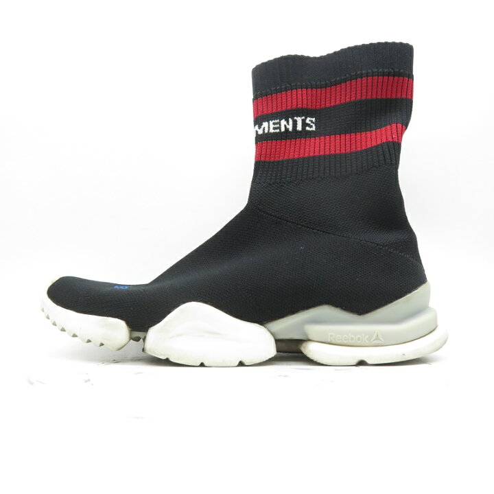 楽天市場】VETEMENTS 18ss REEBOK SS CREW SOCK RUNNER Size-26.5  