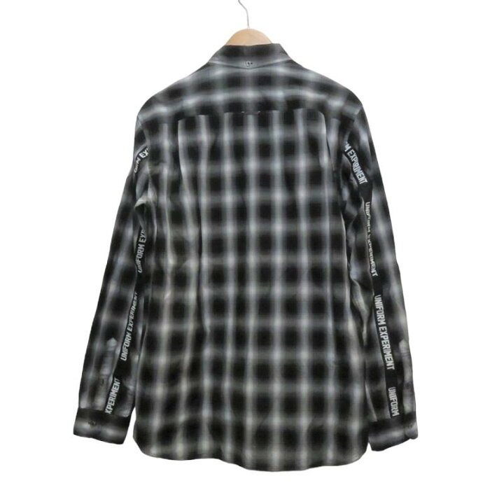 楽天市場】UNIFORM EXPERIMENT 16ss TAPE LINE B.D SHIRT UE-160034 