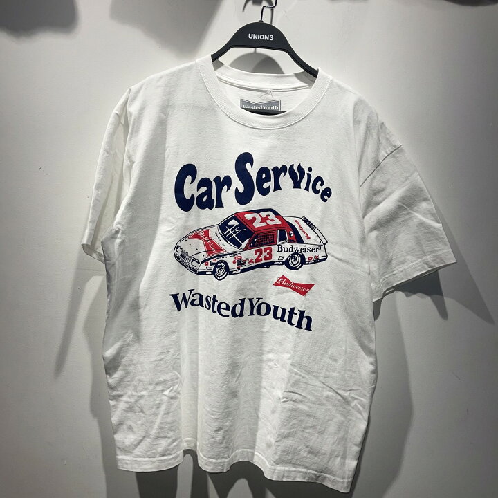 楽天市場】WASTED YOUTH BUDWEIZER CARSERVICE S/S TEE XLサイズ VERDY 