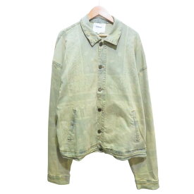 PROFOUND AESTHETIC CREAM DENIM BANDANA JACKET Size-XL プロファウンド エステティック デニム ジャケット ペイズリー 大名店【中古】