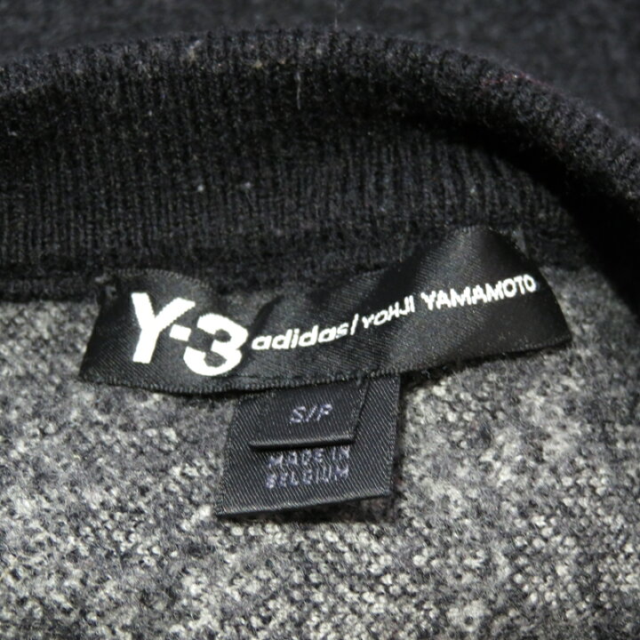 楽天市場】Y-3 18aw U KNT STKD SWEAT BLACK Size-S DP0499 ワイスリー 