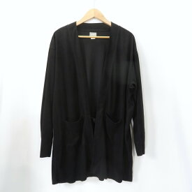 DELUXE CLOTHING FAKE SUEDE CARDIGAN SIZE L D1263 デラックスクロージング フェイク スウェード カーディガン 大名店【中古】