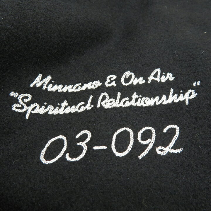 楽天市場】ON AIR 23ss MIN-NANO VARSITY JACKET SIZE L オンエア 