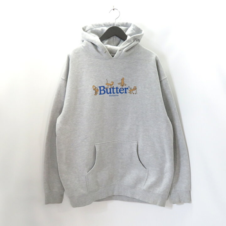 楽天市場】BUTTER GOODS MONKEY PULLOVER HOOD Size-XL バターグッズ  