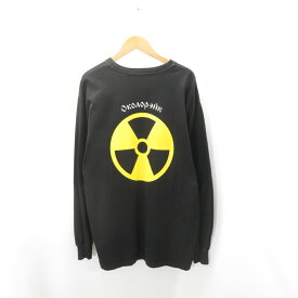 Gosha Rubchinskiy 18ss Rave Oversize Long Sleeve Size-L ゴーシャラブチンスキー オーバーサイズ ロング スリーブ ロンT Tシャツ 大名店【中古】