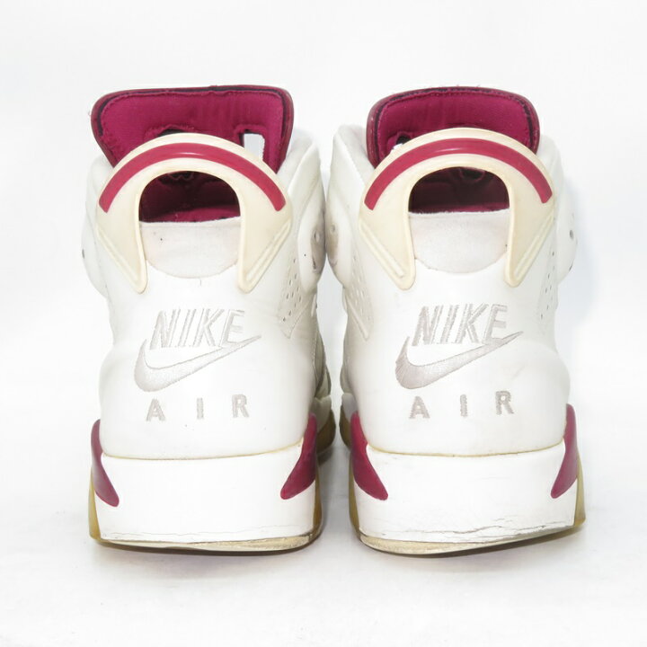 楽天市場】NIKE 2015 AIR JORDAN 6 RETRO MAROON 384664-116 SIZE 27.5 