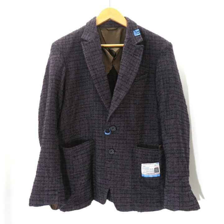 楽天市場】MAISON MIHARA YASUHIRO 23aw BOUCLETTE CHECK JACKET 