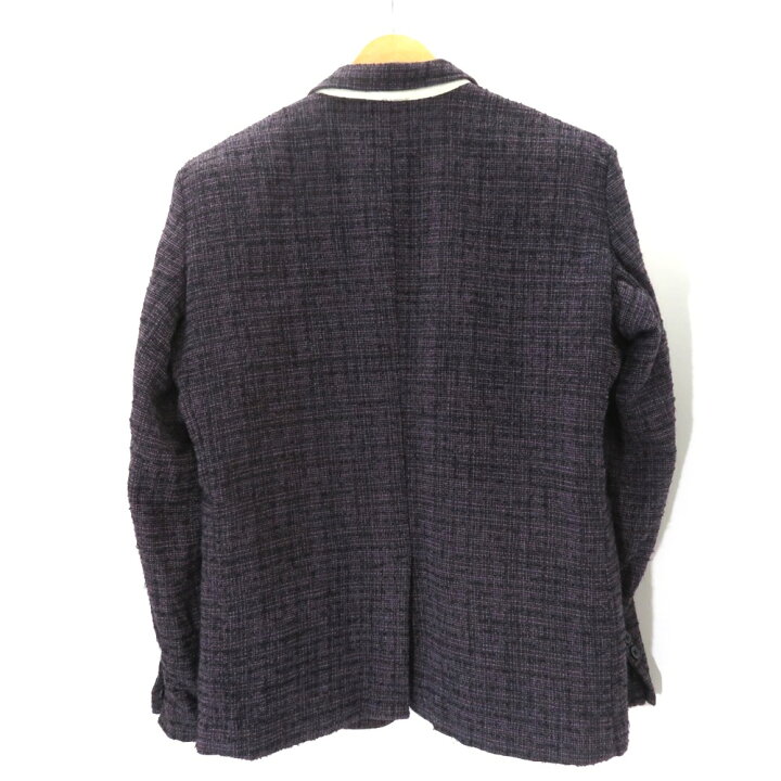 楽天市場】MAISON MIHARA YASUHIRO 23aw BOUCLETTE CHECK JACKET 