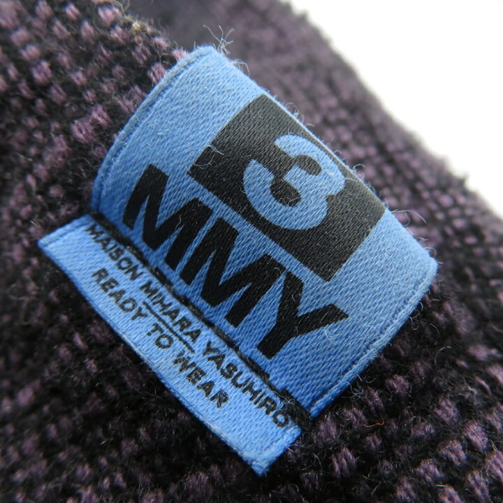 楽天市場】MAISON MIHARA YASUHIRO 23aw BOUCLETTE CHECK PANTS 