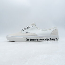 VANS N.HOOLYWOOD V44CL NH AUTHENTIC 161-SE02 SIZE 28.5cm ヴァンズ エヌハリウッド オーセンティック スニーカー ホワイト 大名店【中古】