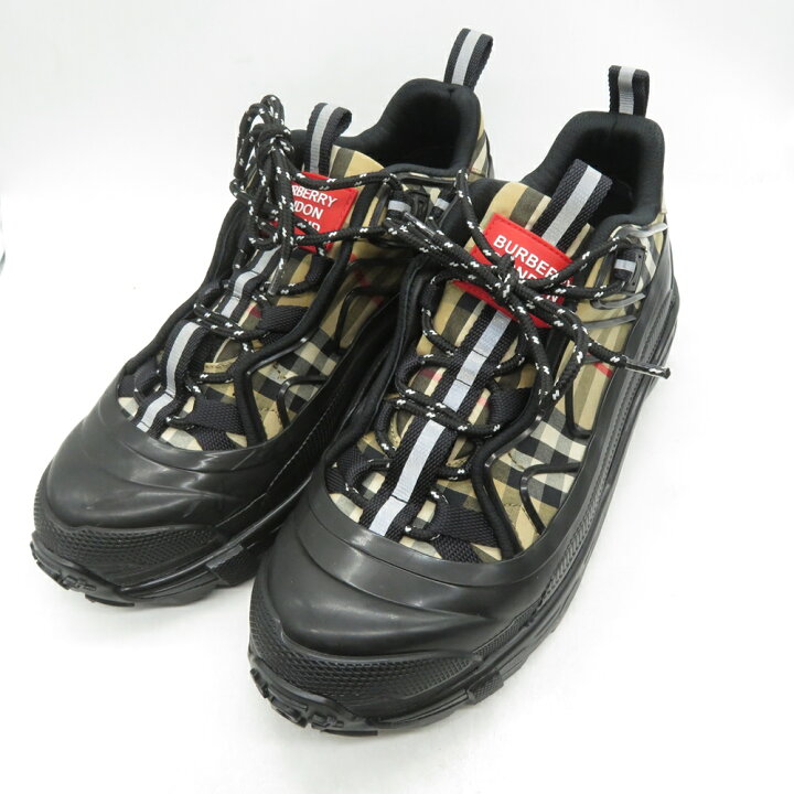 楽天市場】BURBERRY ARTHUR CHARM CHECK SNEAKER 8056921 SIZE 40 