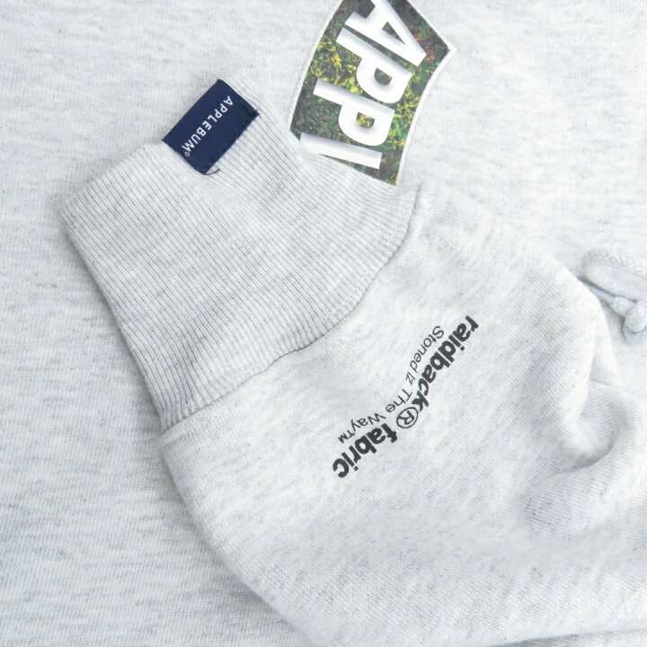 楽天市場】APPLEBUM 23aw RAIDBACKFABLIC WORM SWEATPARKA Size-L 
