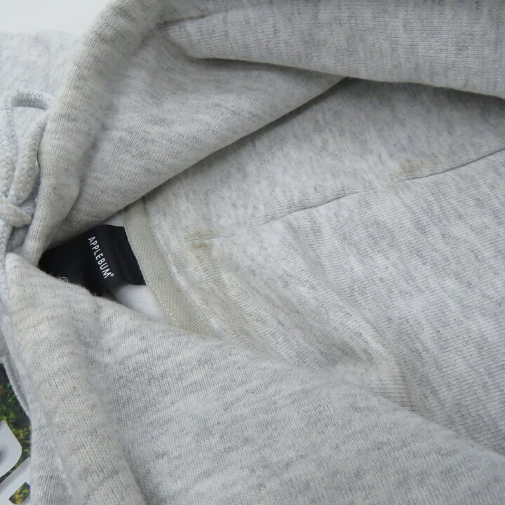 楽天市場】APPLEBUM 23aw RAIDBACKFABLIC WORM SWEATPARKA Size-L 