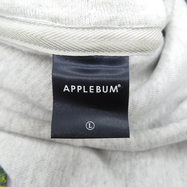 楽天市場】APPLEBUM 23aw RAIDBACKFABLIC WORM SWEATPARKA Size-L 