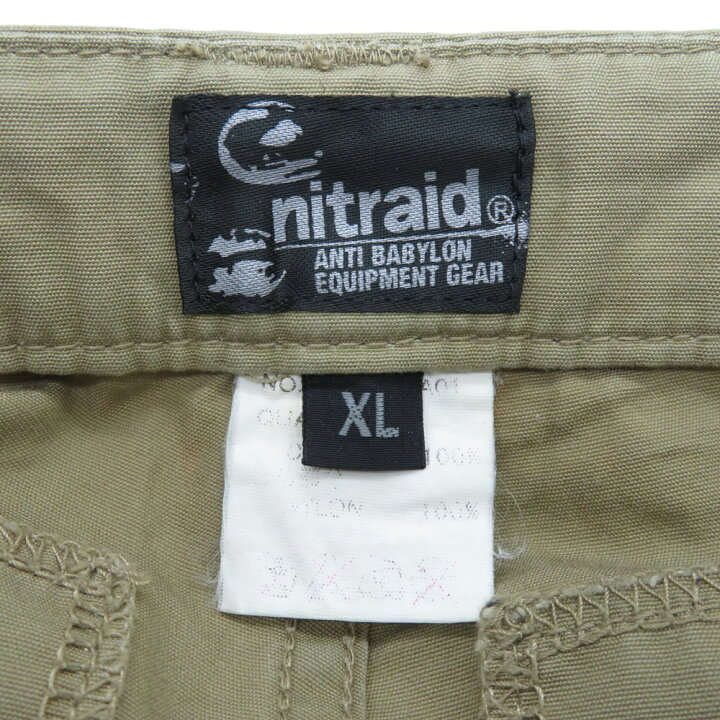 楽天市場】NITRAID REAL WEED FLAP CARGO PANT Size-XL ナイトレイド