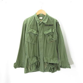 U.S ARMY 70s RIP STOP JUNGLE FATIGUE JACKET Size-XS ユーエスアーミー ヴィンテージ ミリタリー ジャングルファティーグ ジャケット 大名店【中古】