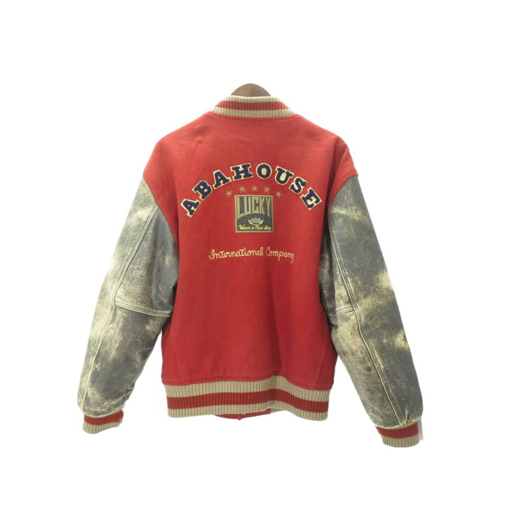 楽天市場】VINTAGE ABAHOUSE 80〜90s STADIUM JACKET アバハウス 