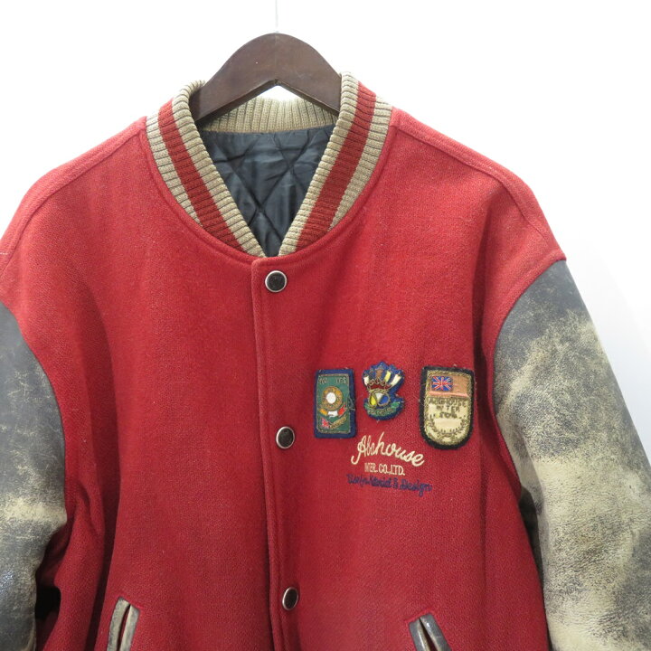 楽天市場】VINTAGE ABAHOUSE 80〜90s STADIUM JACKET アバハウス 