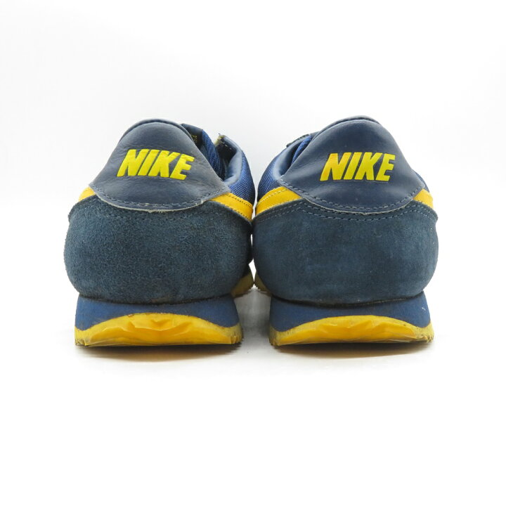 楽天市場】NIKE 1993 NYLON CORTEZ NAVY/YELLOW Size-26 102009-470 