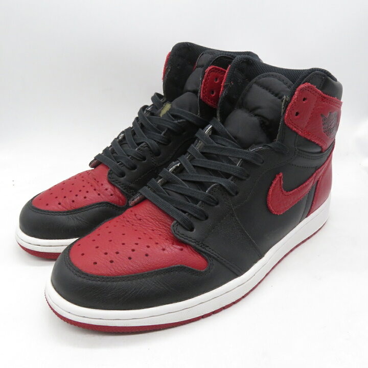 楽天市場】NIKE 16aw AIR JORDAN 1 RETRO HIGH OG BRED BANNED 555088 