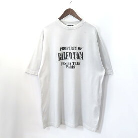 BALENCIAGA 22aw PROPERTY S/S TEE Size-XS 641675 TMVH8 バレンシアガ Tシャツ 大名店【中古】