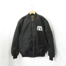 TMT MA-1 FLIGHT JACKET Size-L TKJ-F21SP09 フライト ミリタリー ジャケット 大名店【中古】