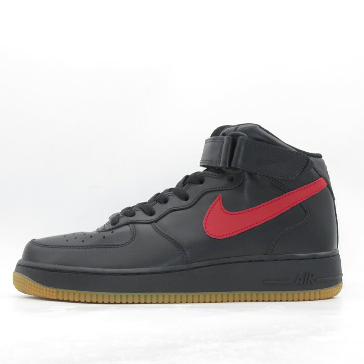 楽天市場】NIKE 2001 AIR FORCE 1 MID BLACK/RED 315123-005 SIZE 26.5 