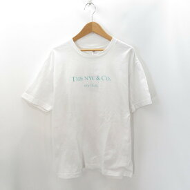 68&BROTHERS THE NY&CO.TEE Size-L シックスティエイトアンドブラザーズ ロゴ Tシャツ ホワイト 大名店【中古】