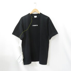 VETEMENTS 19aw INVERTED LOGO T-SHIRT Size-M UAH20TR613 ヴェトモン インバーテッド ロゴ Tシャツ 大名店【中古】