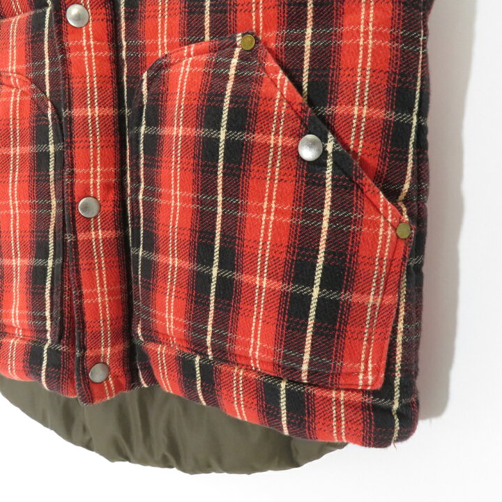 楽天市場】ANACHRONORM MT.RAINIER CHECK PADDED VEST アナクロノーム 