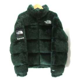 SUPREME 20aw THE NORTH FACE FAUX FUR NUPTSE JACKET NF0A55VT SIZE M シュプリーム ザ ノース フェイス フェイク ファー ヌプシ ジャケット ファー ダウン ブルゾン 大名店【中古】