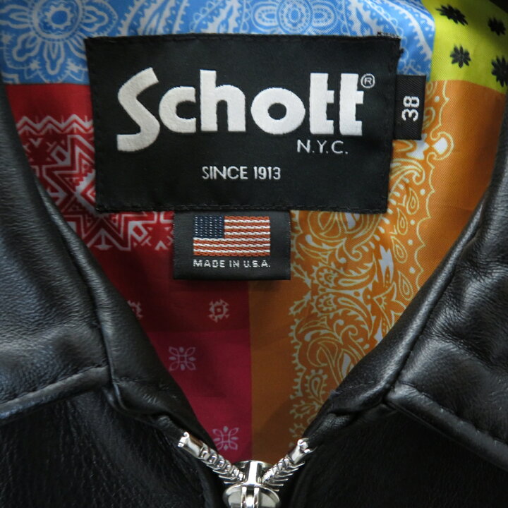楽天市場】SOPHNET. x SCHOTT LEATHER BLOUSON SOPH-189022 Size-M 
