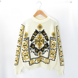 70s CAMPUS WOOL SWEATER Size-M キャンパス ニット ヴィンテージ 大名店【中古】