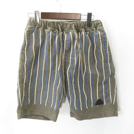 CAV EMPT C.E STRIPE PEINTED SHORT Size-S シーイー ペイント ストライプ ショーツ ブラウン 大名店【中古】