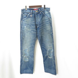 NITRAID CRUSH REPAIR JEANS Size-M NR012-PA01 ナイトレイド リペア クラッシュ デニム パンツ 大名店【中古】